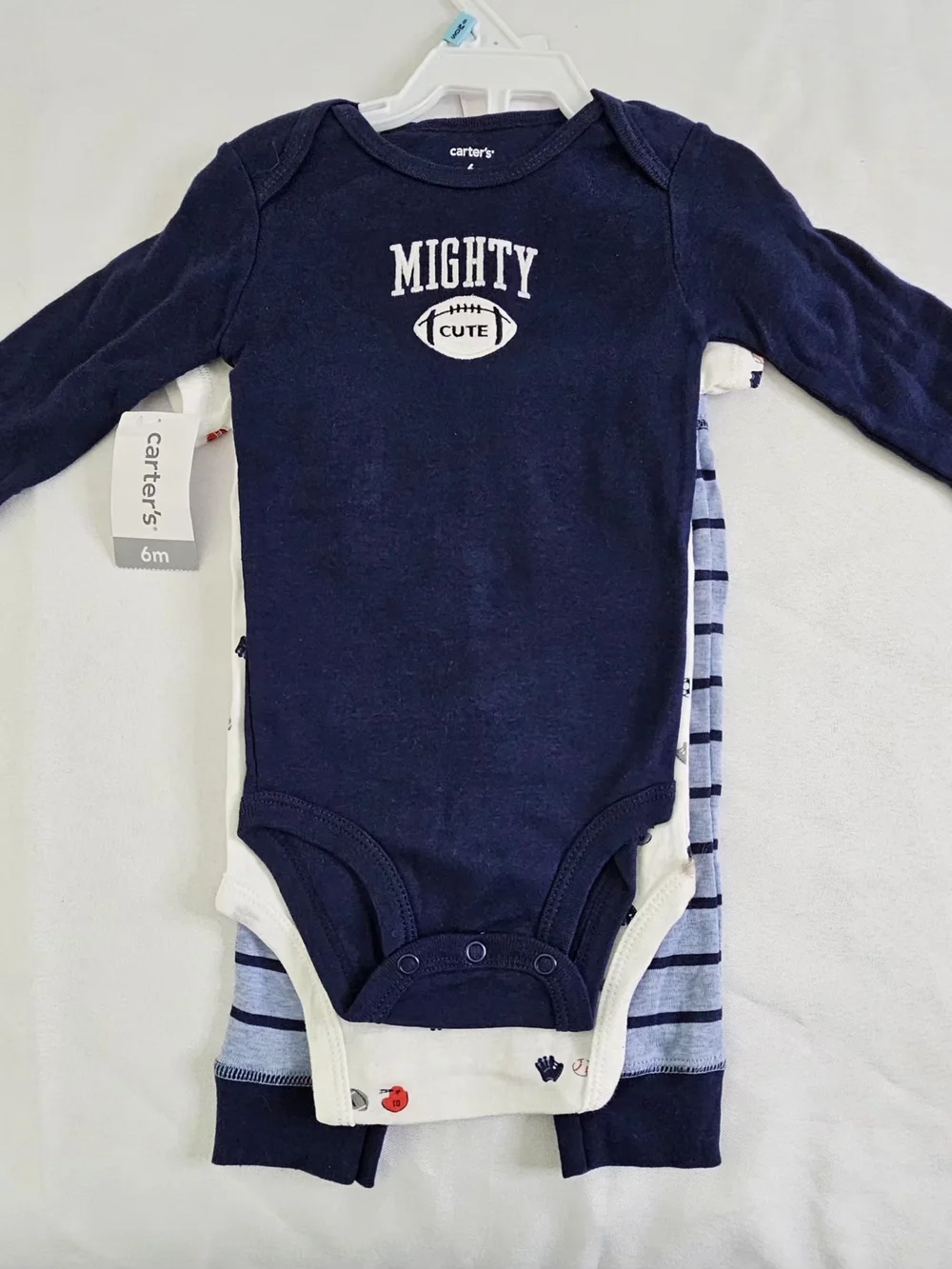Carter's Baby Football 3-Piece Set 6 Months NWT